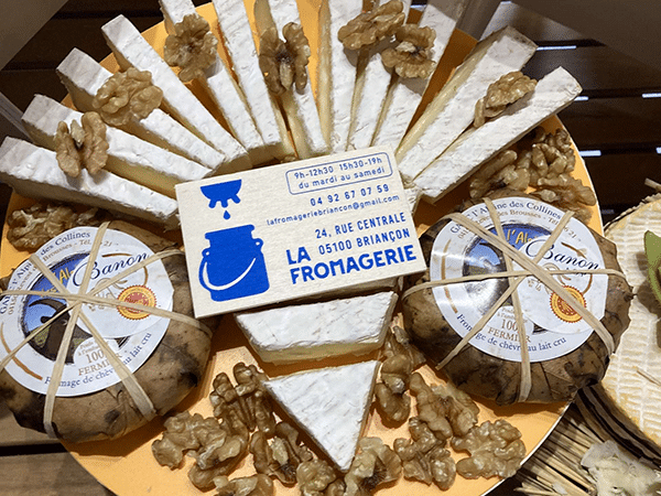 Carte découverte fromages - Fromagerie Briançon
